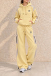 Casual Waffle Knit Lounge Set
