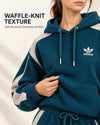 Casual Waffle Knit Lounge Set